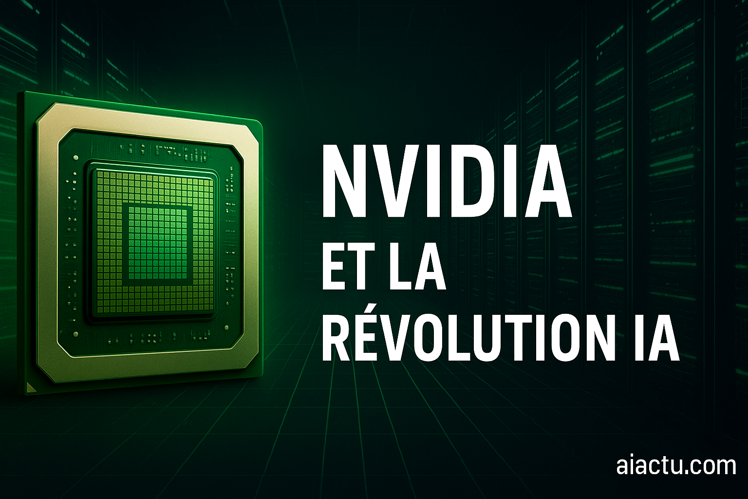 Lire la suite à propos de l’article Nvidia : comment ses puces alimentent la révolution IA