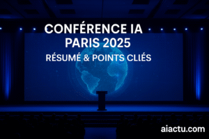 Lire la suite à propos de l’article Conférence IA Paris 2025 : résumé et points clés
