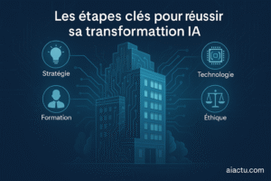 Lire la suite à propos de l’article Les étapes clés pour réussir sa transformation IA