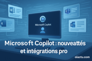 Lire la suite à propos de l’article Microsoft Copilot : nouveautés et intégrations pro