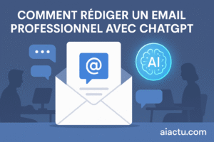 Lire la suite à propos de l’article Comment rédiger un email professionnel avec ChatGPT