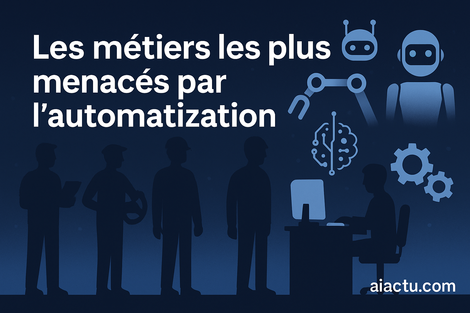 Lire la suite à propos de l’article Les métiers les plus menacés par l’automatisation