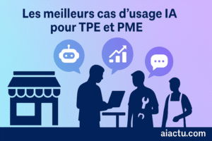 Lire la suite à propos de l’article Les meilleurs cas d’usage IA pour TPE et PME
