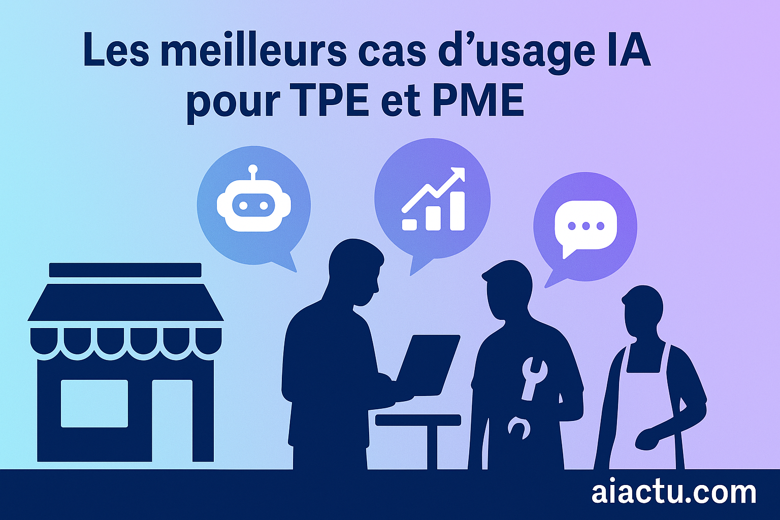 Lire la suite à propos de l’article Les meilleurs cas d’usage IA pour TPE et PME