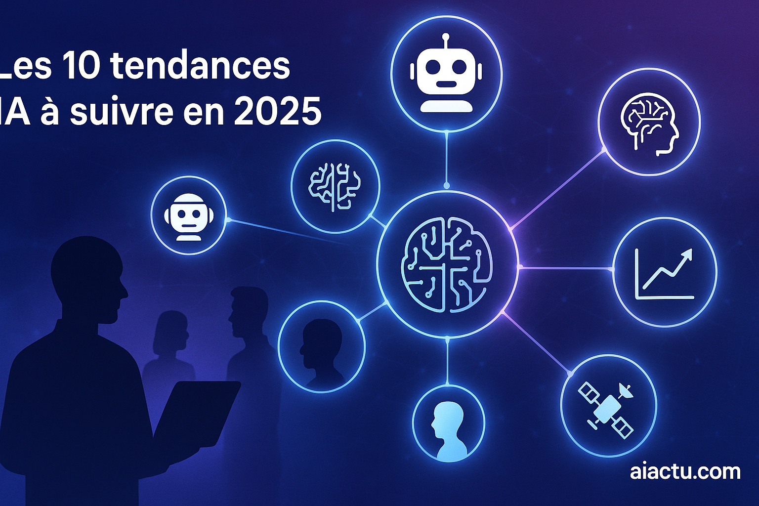 Lire la suite à propos de l’article Les 10 tendances IA à suivre en 2025