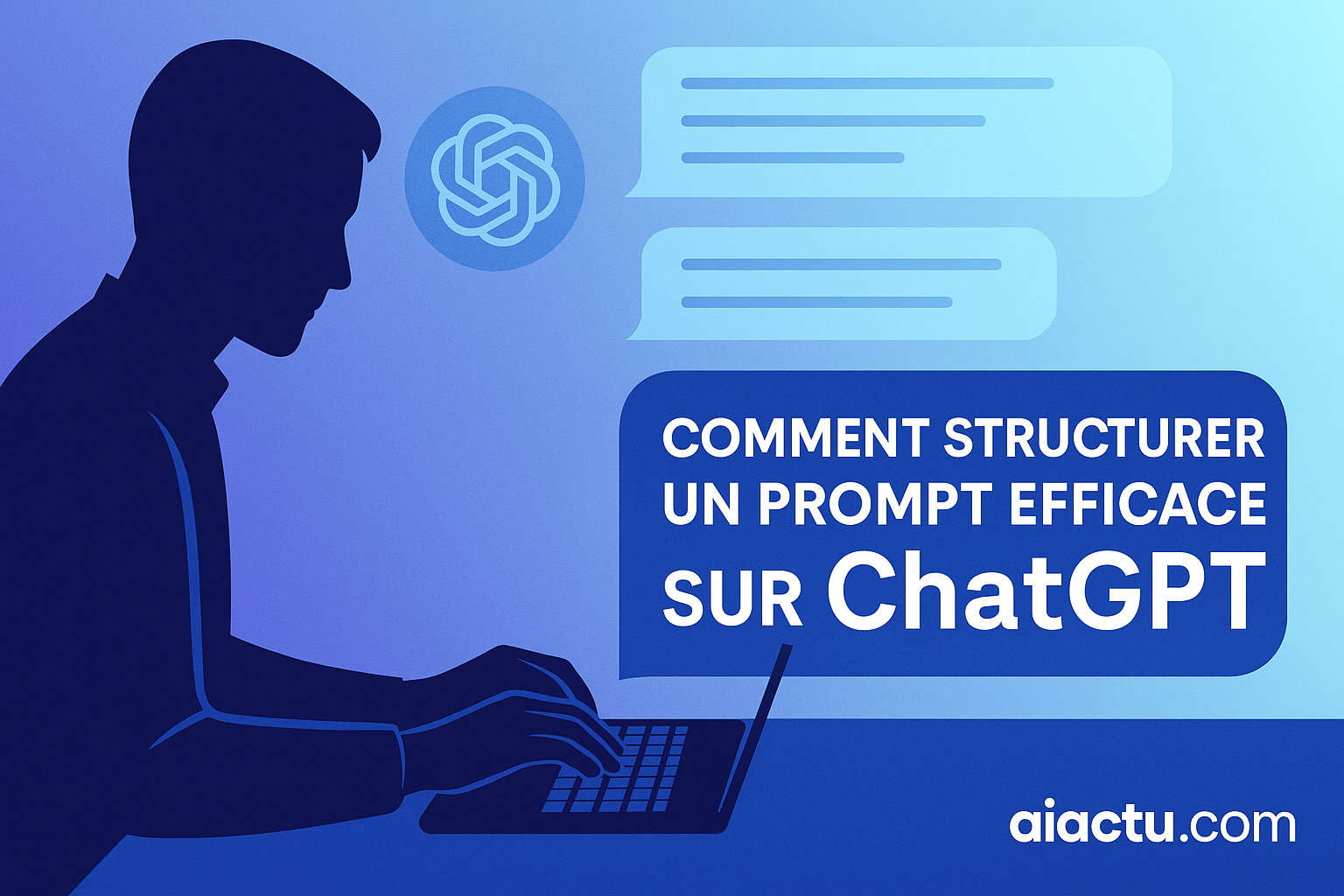 Lire la suite à propos de l’article Comment structurer un prompt efficace sur ChatGPT