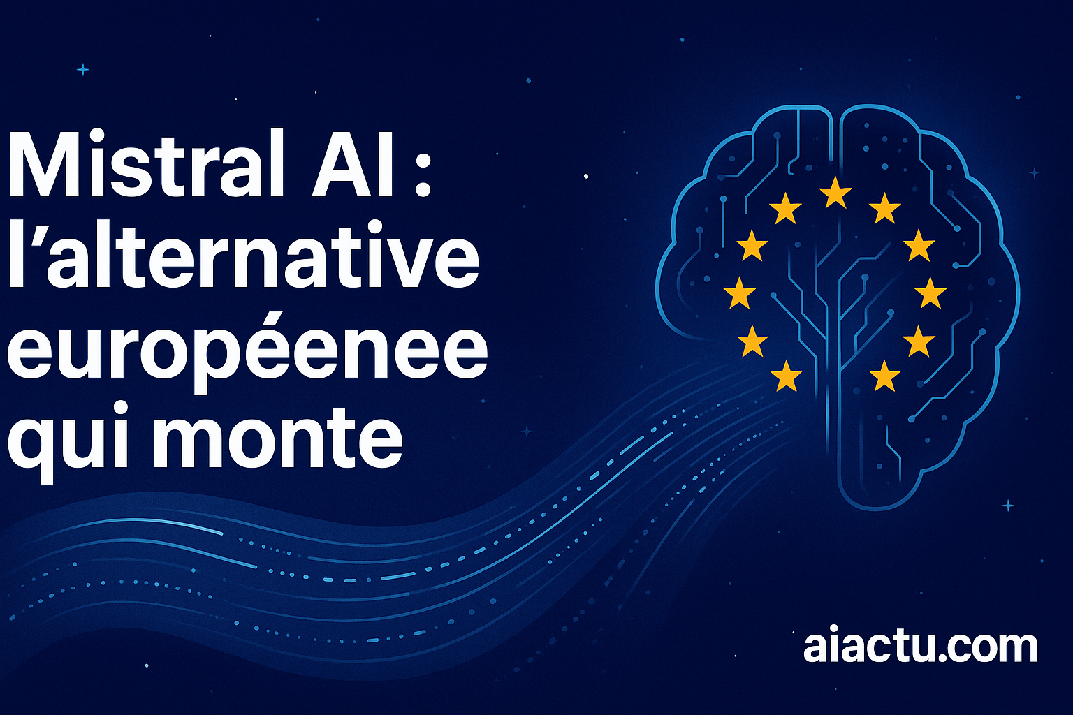 Lire la suite à propos de l’article Mistral AI : l’alternative européenne qui monte