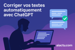 Lire la suite à propos de l’article Corriger vos textes automatiquement avec ChatGPT