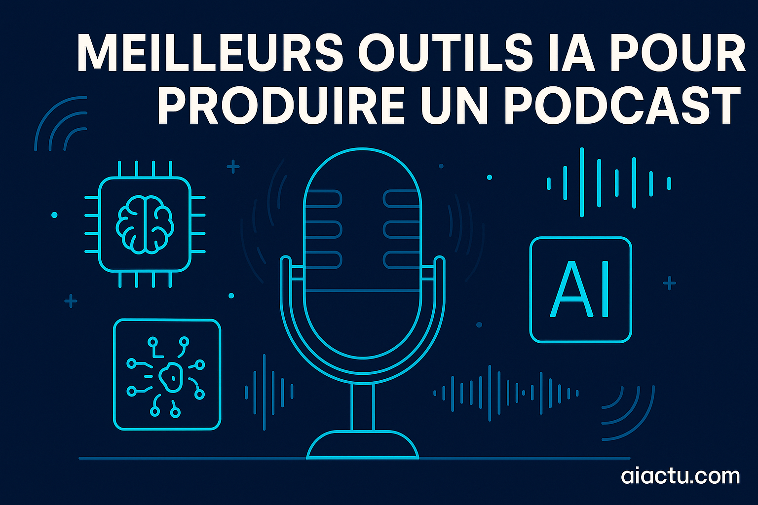 Lire la suite à propos de l’article Meilleurs outils IA pour produire un podcast