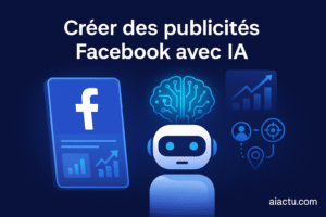 Lire la suite à propos de l’article Créer des publicités Facebook avec IA : guide complet 2025