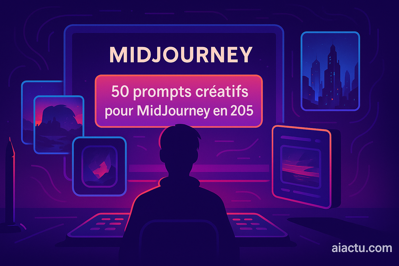 Lire la suite à propos de l’article 50 prompts créatifs pour MidJourney en 2025