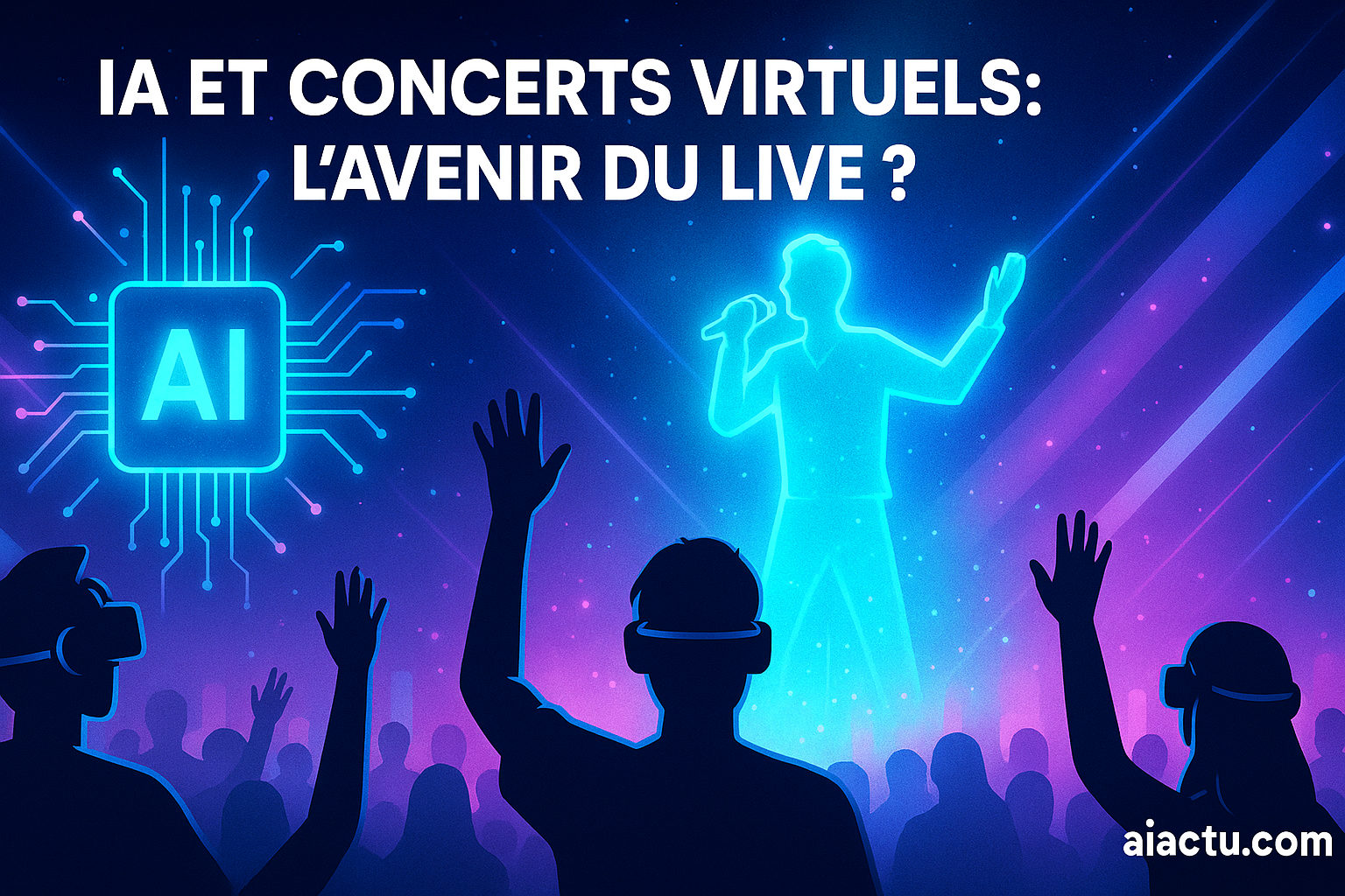 Lire la suite à propos de l’article IA et concerts virtuels : l’avenir du live ?