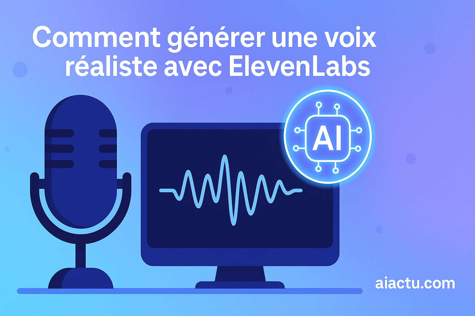 Lire la suite à propos de l’article Comment générer une voix réaliste avec ElevenLabs